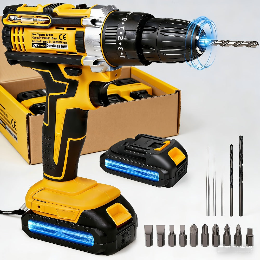 Cordless Impact Wrench 1/2 Inch Brushless, 450N.m 259Ft-lbs High Torque Impact Gun, 3300RPM Variable Speed