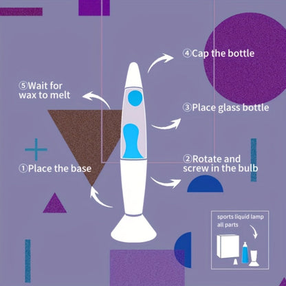 Lava Lamp 14 Inch Liquid Motion Lamp Relaxing Night Light Home Decor for Living Room Bedroom for Entryways, Bedrooms and Living Spaces