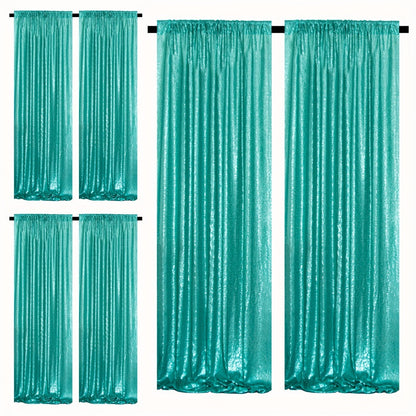 Sequin Backdrop Curtains 2FTx8FT Glitter Photography Background Panels for Party Wedding Birthday for an Everyday Personal Care Routine