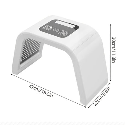 7 Color LED Skin Care Device Photon Therapy Spectrometer Wrinkle Acne Treatment Face for Entryways, Bedrooms and Living Spaces