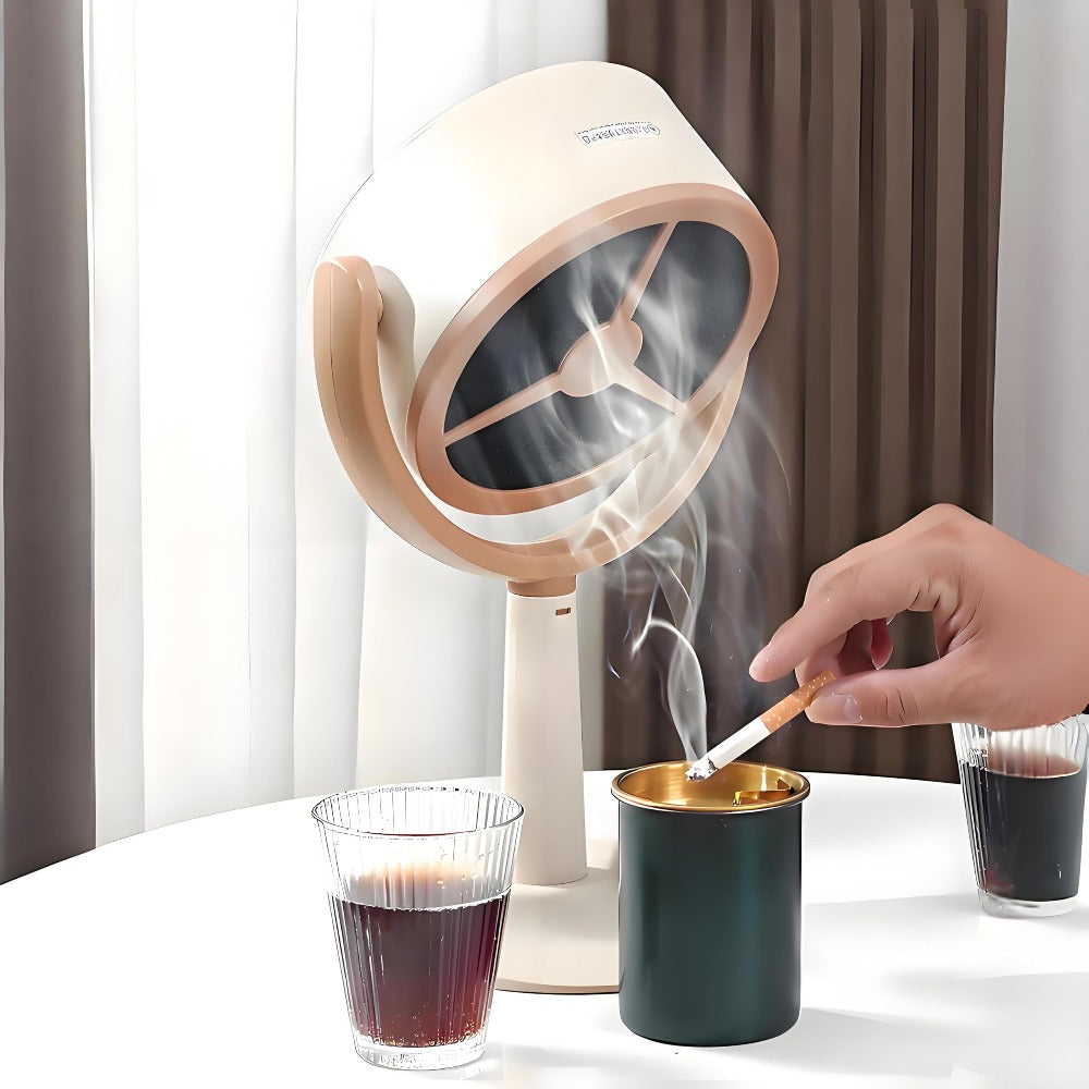 Oil Smoke Extractor Fan Portable Mini USB Rechargeable for Grilling, Camping and Outdoor Meals