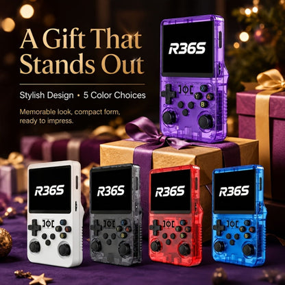 Handheld Game Console with 3.5-Inch IPS Screen, 3000mAh Battery, TF Expansion & HD TV Output