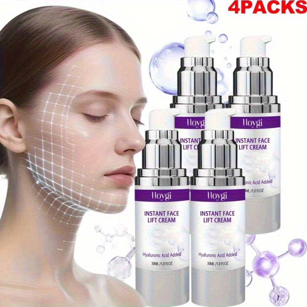 Face Cream Four-Pack with 30ml Per Jar, Alcohol-Free Formula and Moisturizing Daily Face Care Format