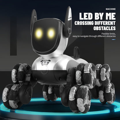 Robot Dog Toy for Kids, RC Smart Interactive Electronic Pet with Remote Control, Music & Action Show