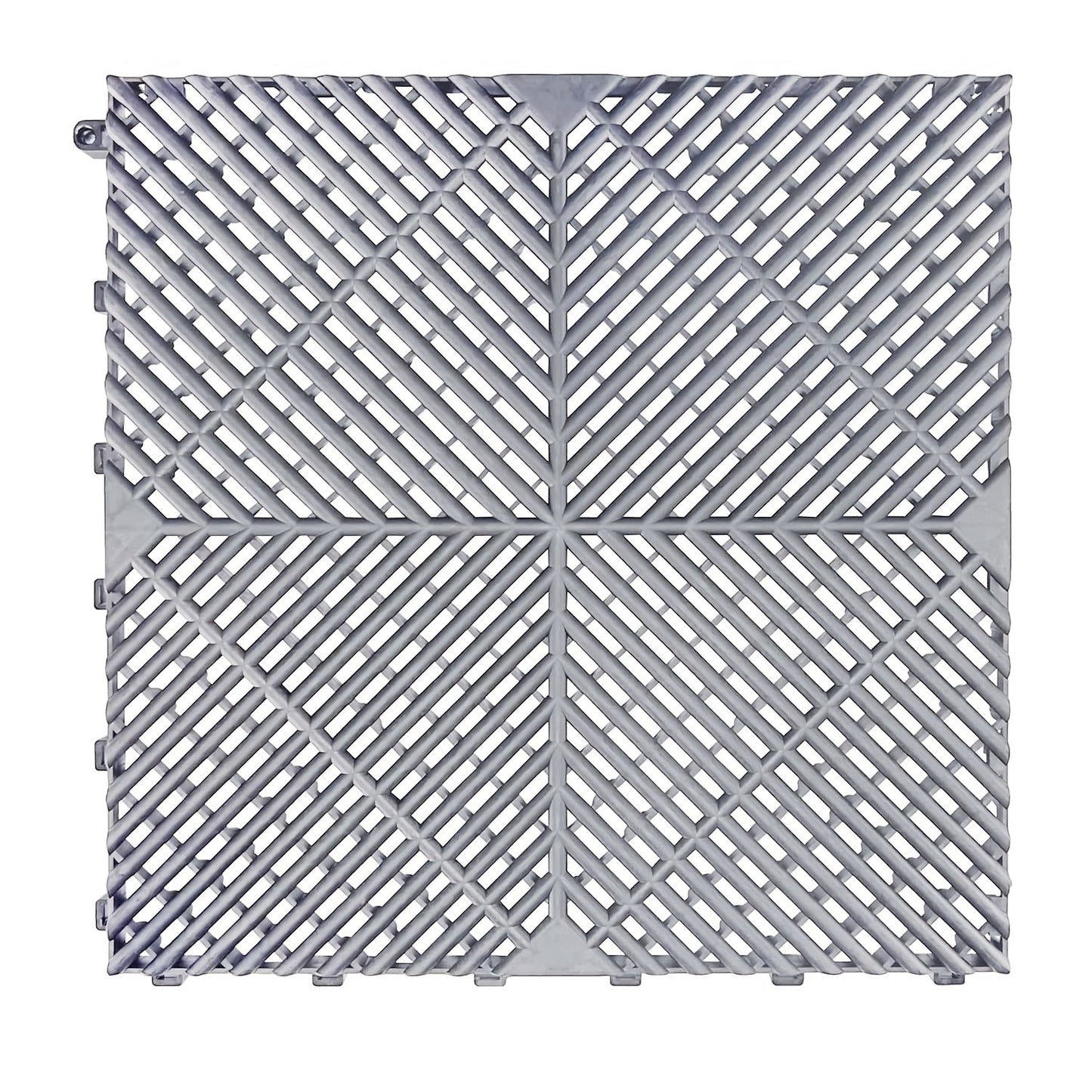 Interlocking Garage Floor Tiles 20-Pack – 16"x16" Drainage Floor Mat, Non-Slip PP Tiles for Garage, Car Wash