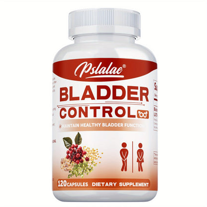 Bladder Control Capsules with Cranberry, Pumpkin Seed & Soy Germ, Urinary Tract Health & Night-time Support Supplement for Women & Men