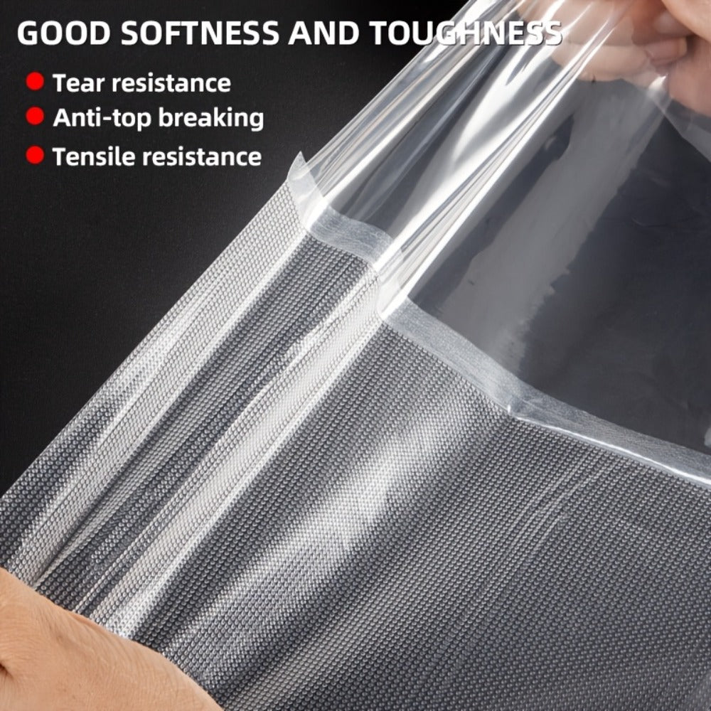 Vacuum Seal Bags Roll 5-Pack Multi-Size, PE+PA Vacuum Storage Roll Bags 3 Meters, 5 Widths for Food Storage