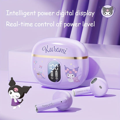 Sanrio Hello Kitty Kuromi Cinnamoroll Bluetooth Earbuds Cute Wireless Earphones 3 Styles Power for an Everyday Personal Care Routine