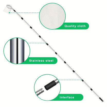 Fruit Picker | Telescoping Pole with Basket Apple Mango Orange Tree
