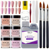 6 colors crystal powder extension set-01