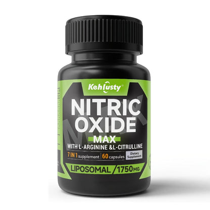 L-Arginine & L-Citrulline Supplement 7-in-1 with Maca Root, Beetroot & Nitric Oxide Booster - Stamina