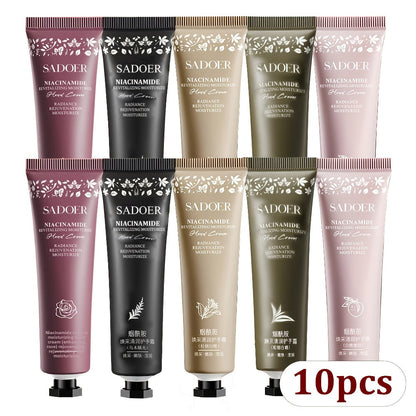 Travel Size Hand Cream Set 10 20 30pcs Scented Moisturizing Lotion – Deep Hydration for Dry Cracked Hands & Body