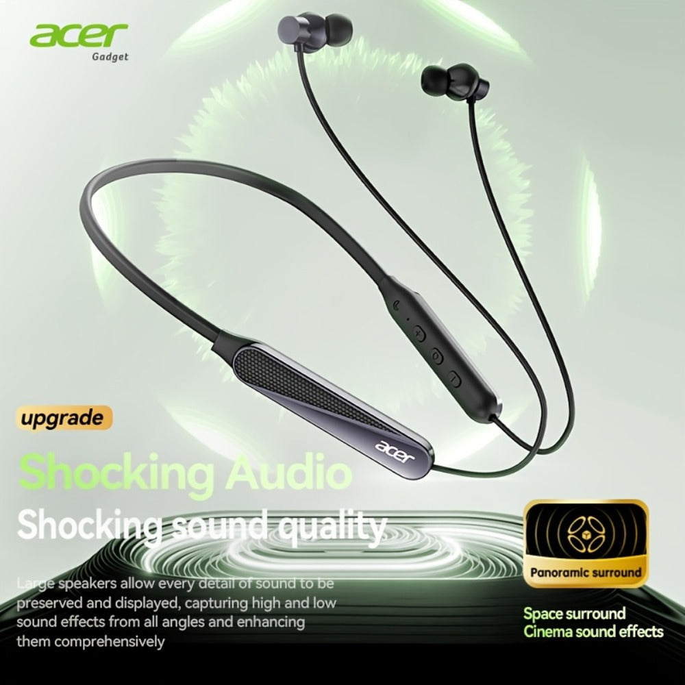 Acer TWS Wireless Earbuds Gaming Mode Low Latency, Noise Isolation Stereo Sound USB-C Charging Long Battery Life