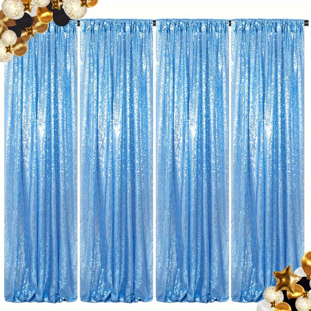 Sequin Backdrop Curtains 2FTx8FT Glitter Photography Background Panels for Party Wedding Birthday for an Everyday Personal Care Routine
