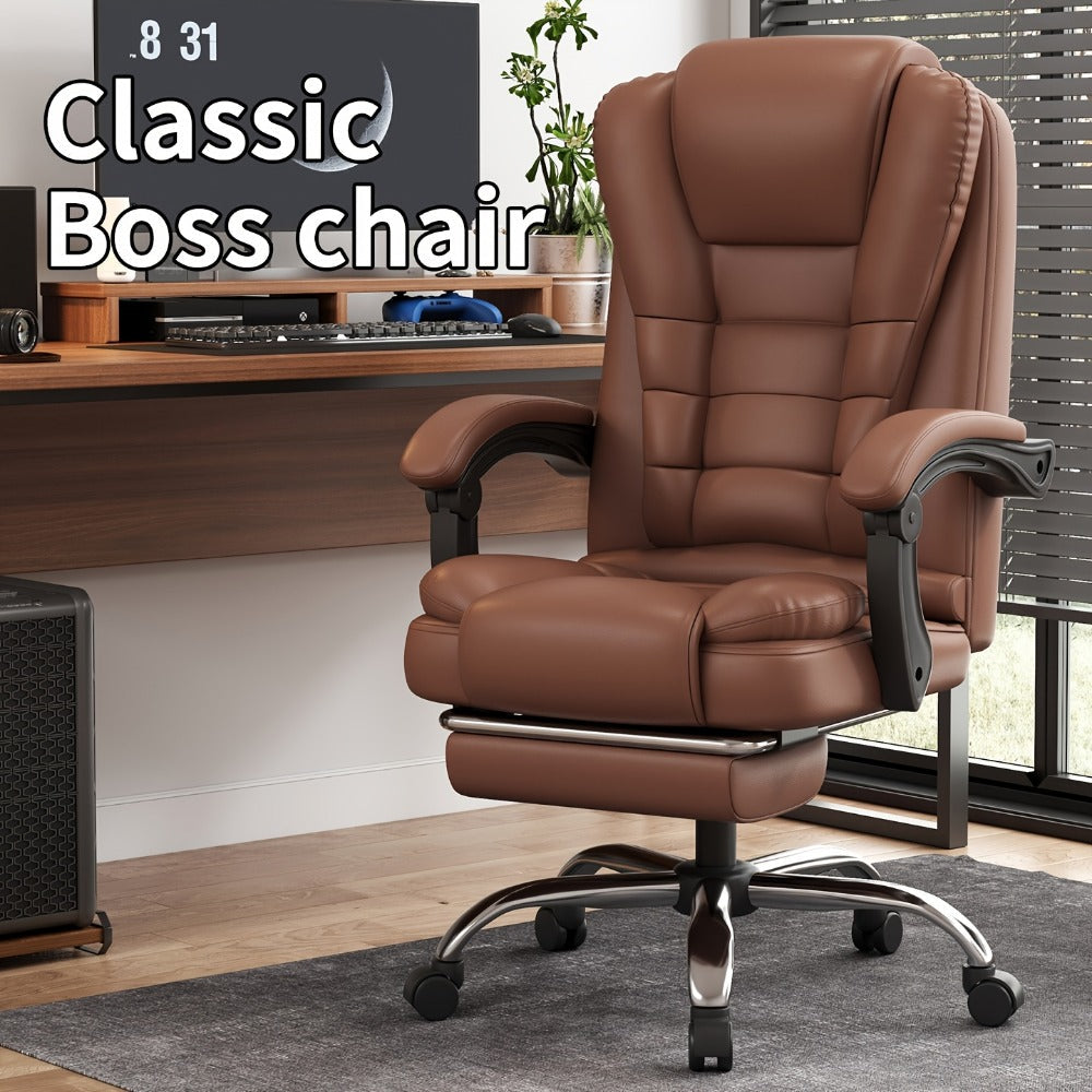 360° Rotating Reclining Office Chair with 360° Swivel and Carry Handle detail image - detail view 10