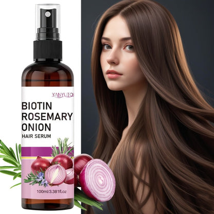 Biotin Rosemary Hair Growth Spray with Onion Extract for Bath Time, Home Spa and Personal Care