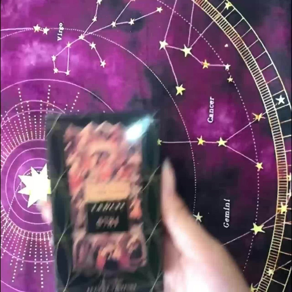 Kabbalah Tarot Deck 78 Cards, Traditional Divination Card Game with Ancient Wisdom & Spiritual Guidance