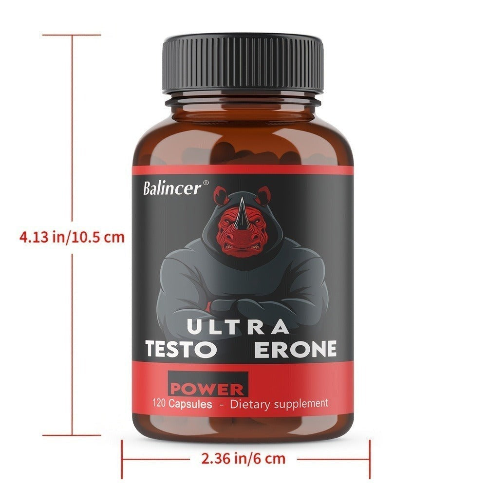 Balincer Capsule Supplement, 120-Count Bottle with Two-Capsule Serving and 60-Serving Label