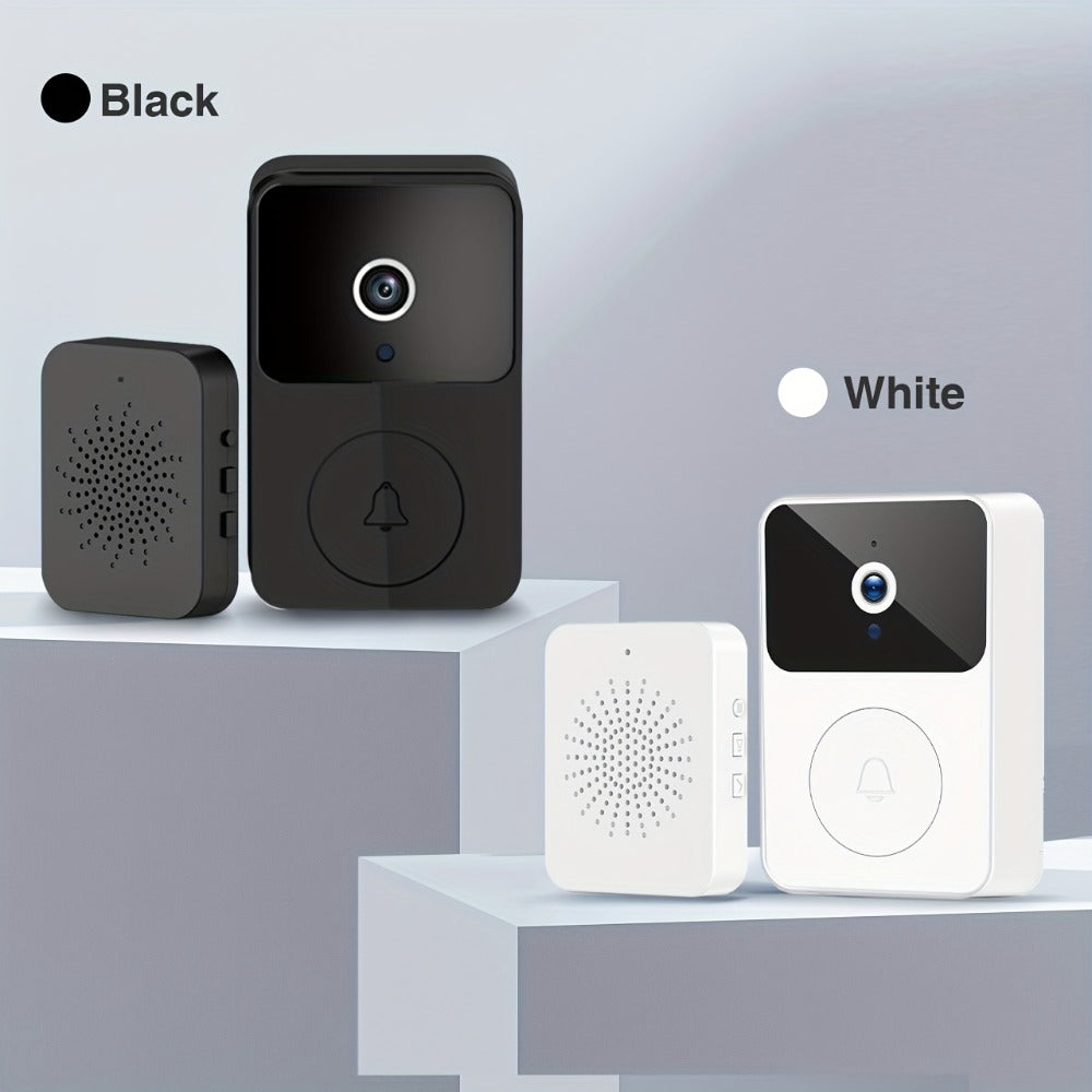 Video Doorbell 960p Wireless Camera with Voice Changer, Night Vision, Two-Way Audio and Single or Two-Pack Options