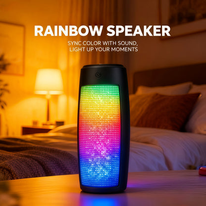 Portable Bluetooth Speaker Triangular Rechargeable Model with Subwoofer and Six available choices Options