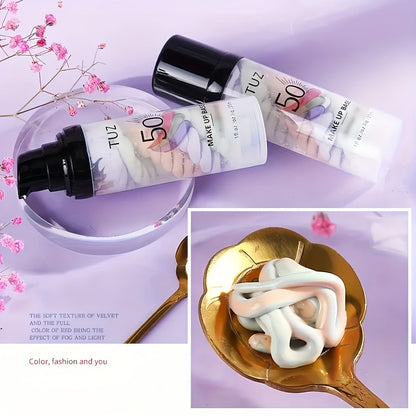 BB Cream Barrier Cream Set 4pcs Tri-Color Light Texture Natural Finish Anti-Smudge Glycerin for Makeup, Travel and Everyday Vanity Use