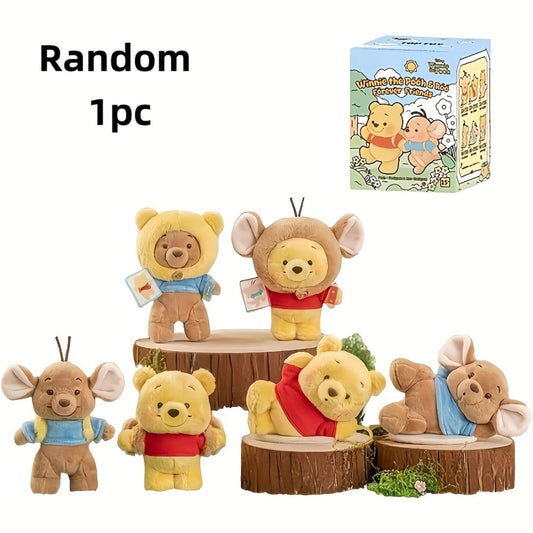 MINISO Disney Winnie The Pooh & Friends Blind Box Figure with the Listed Color, Size or Set Options for Everyday Use