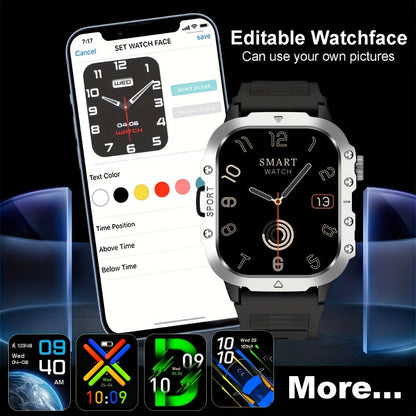 Smartwatch with 100+ Sport Modes, Fitness Tracker, Smart Notifications and Wellness Readouts