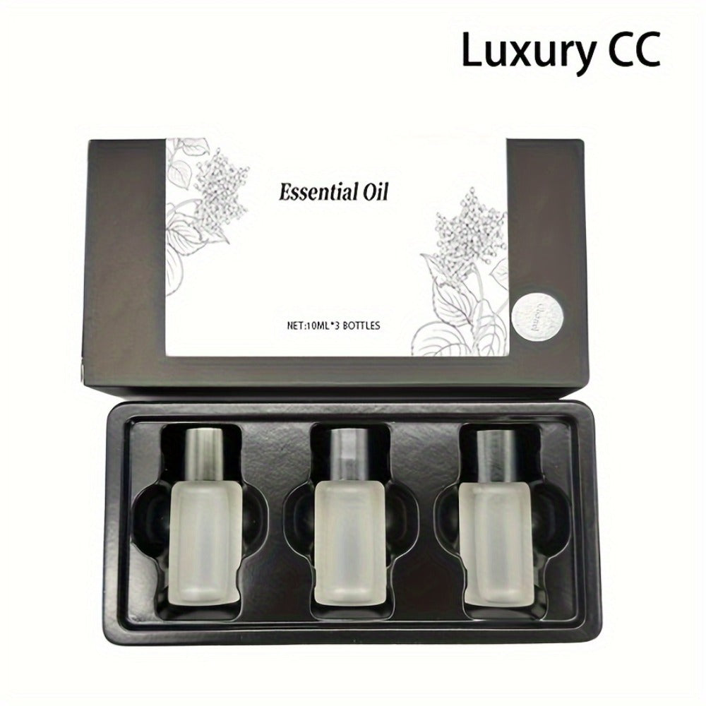 Car Air Freshener Serenepy Waterless Vent Diffuser with USB Power, Three Intensity Levels and 3- or 6-Bottle Options