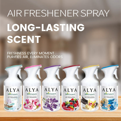 Air Freshener Spray 8.45 oz Aromatherapy Room Spray 1pc or 3pc - 6 Scents Lavender, Vanilla, Cool Linen