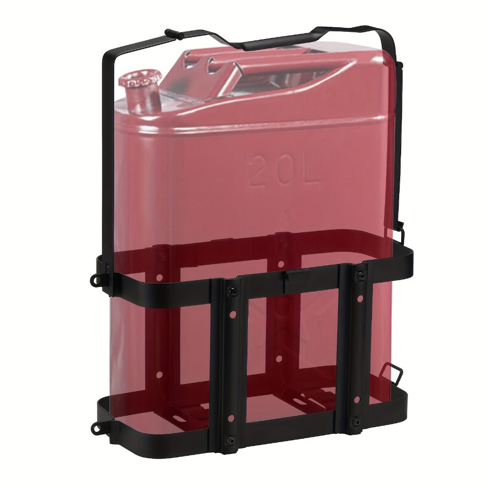 Jerry Can Holder Mount 5 Gallon 20L NATO Style Steel Gas Can Lockable Mounting Bracket for Jeep Truck RV Motorcycle Overlanding Camping