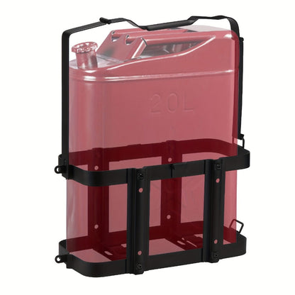 Jerry Can Holder Mount 5 Gallon 20L NATO Style Steel Gas Can Lockable Mounting Bracket for Jeep Truck RV Motorcycle Overlanding Camping
