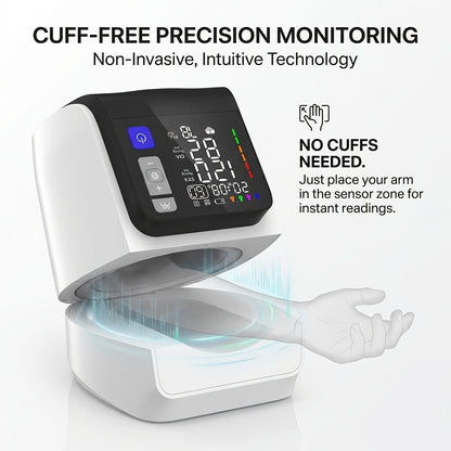 Blood Pressure Monitor Upper Arm - Digital BP Machine, Large Display, 2-4 User Memory 199 Readings