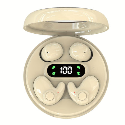 2-in-1 Wireless Earphones Couples Shared Audio Long Battery Life Clear Sound TV Movies for Bedside Audio, Alarms and Room Entertainment