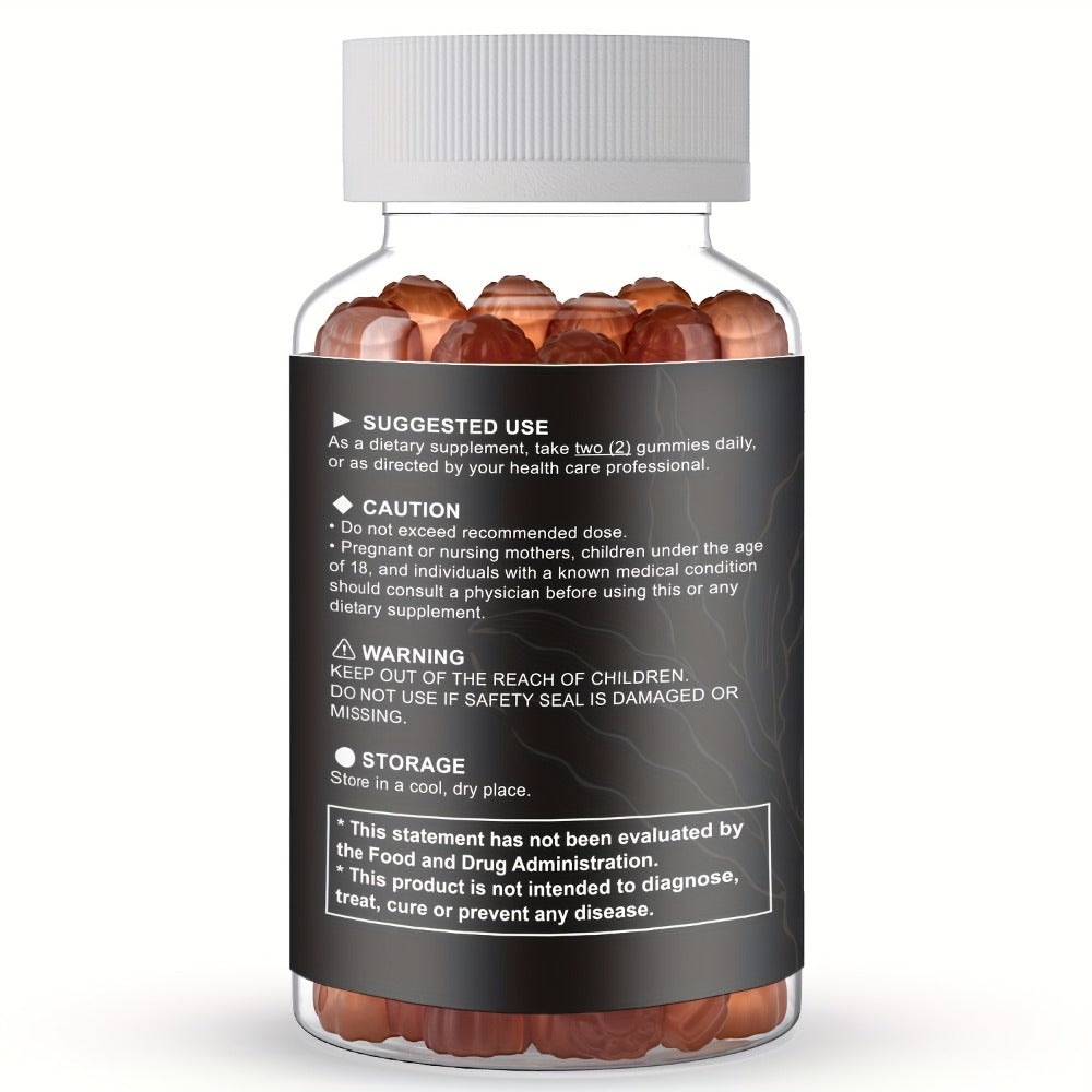 Sea Moss Gummies 1445mg with Shilajit Black Seed Oil Ashwagandha Elderberry Chlorophyll Turmeric Bladderwrack Ginger