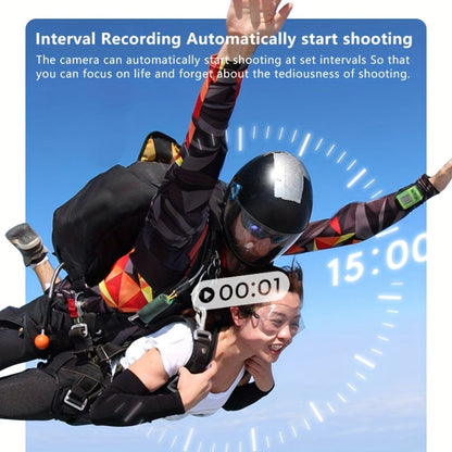 DV01 1080P-Labeled Action Camera with Wearable Clip, Rechargeable Body and Optional 32GB Memory Card