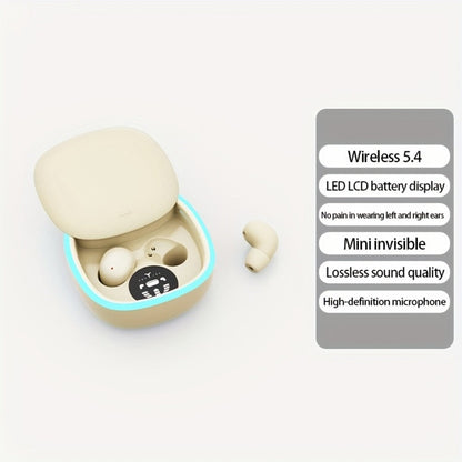 Smallest Invisible Mini Spy Earpiece Wireless for Bedside Audio, Alarms and Room Entertainment