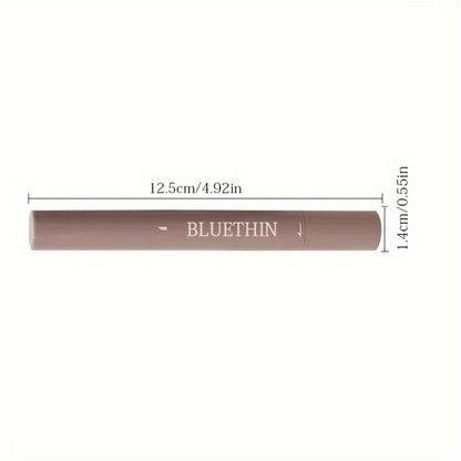 Waterproof Eyebrow Pencil Dual Ended with Angled Tip Flat Tip & Spoolie Brush Smudge Proof Long Lasting Brow Definer for Women Gray Black