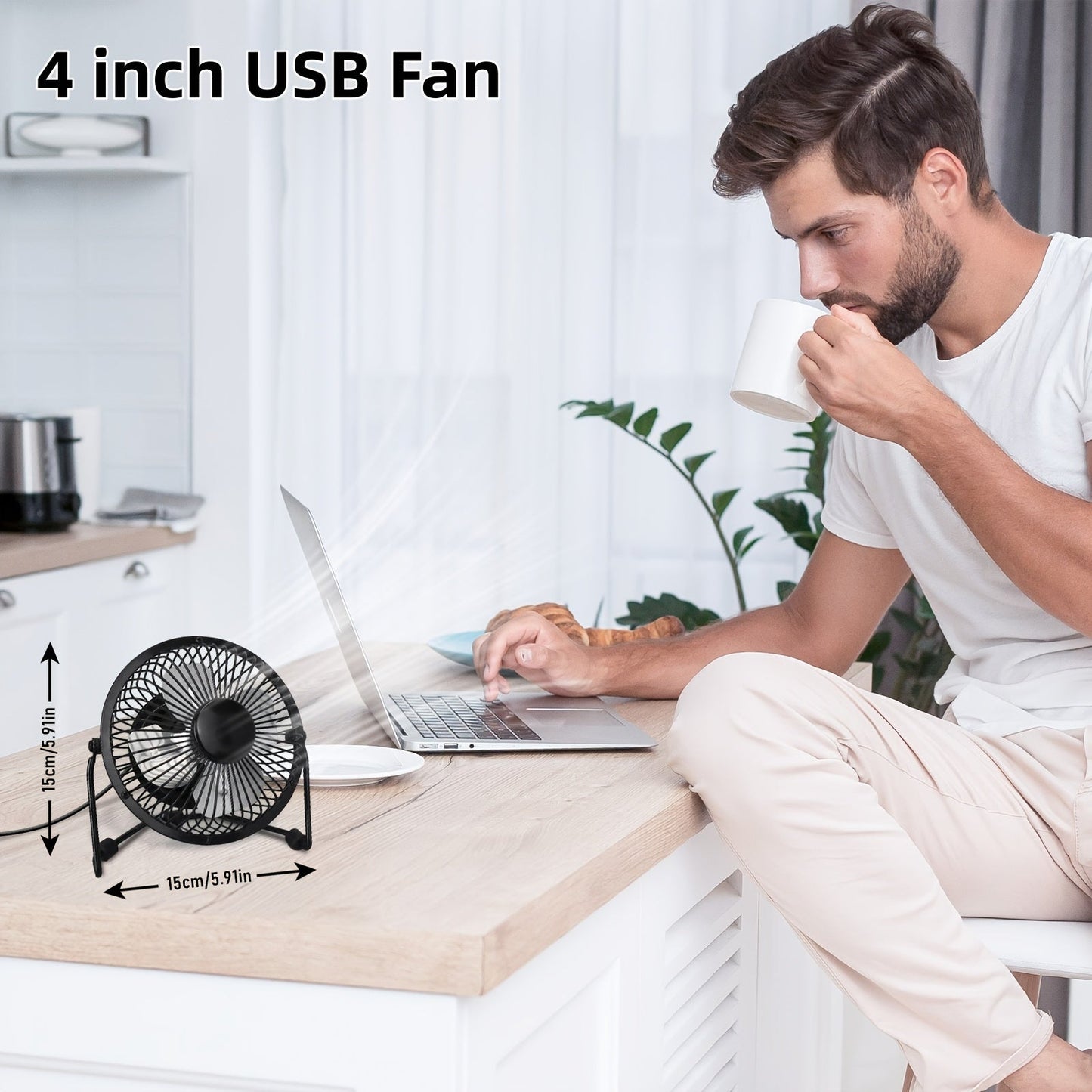 Industrial Floor Fan, Metal Stand Fan with 3 Speed Settings & 360° Tilt, High Velocity Airflow for Warehouse