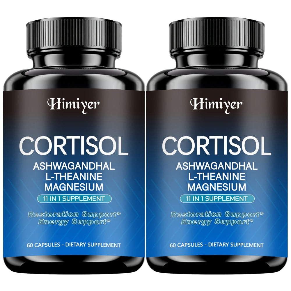 Ashwagandha & Rhodiola Rosea Capsules for Cortisol Control, Energy & Restful Sleep for Bath Time, Home Spa and Personal Care