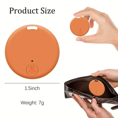 Solar Mini Key Finder Smart Tracker Anti-Lost Alarm Device – Portable Location Tracker for Keys Phone Wallet Luggage Pets