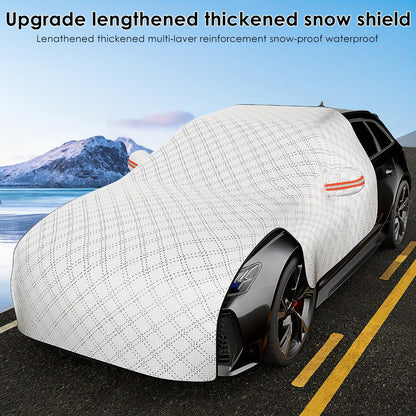 Windshield Snow Cover Frost Guard – Thickened Universal Car Front Window Snow Shield, All-Season Sun Shade Ice Frost Protection Cover