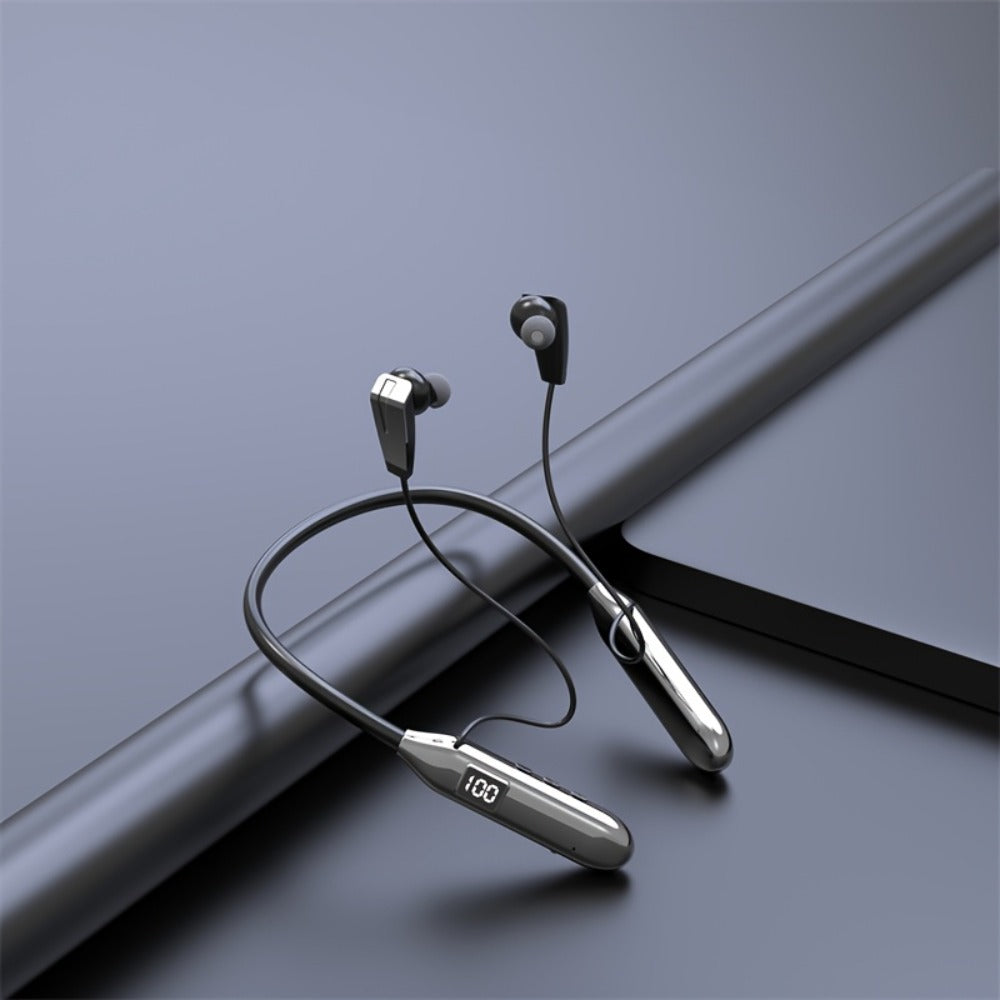 Neckband Sport Bluetooth Earphones Wireless In-Ear Flexible Neckband Extra Long Battery Life for an Everyday Personal Care Routine