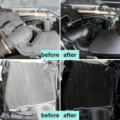 Engine Compartment Restorer Spray 3.38oz with Sponge – Engine Bay Refurbishing Agent, Polishing & Cleaning Spray, Extends Service Life