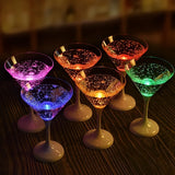6 cocktail glasses