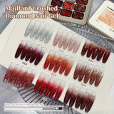 MORDDA Nine-square Maillard Diamond Rubber 9 Colors