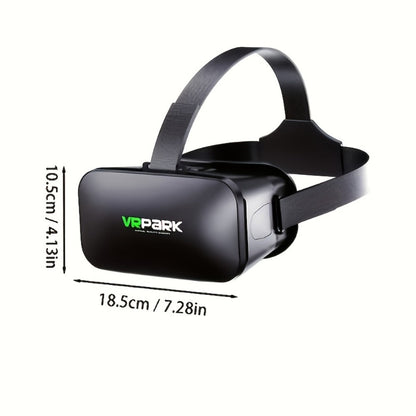 VR Headset All-in-One 3D Standalone with Motion Tracking, Adjustable Headband & Nose Pad, VR Park System for Games