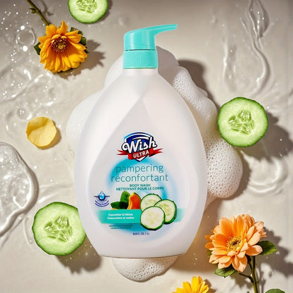 Vitamin E Moisturizing Body Wash 2-Pack 1000ml Each 5 Fragrances – Deep Cleansing Long-Lasting Scent Shower Gel for All Skin Types |