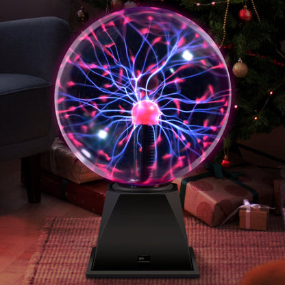 Plasma Ball Lamp Touch Sensitive Lightning Globe, Electric Plasma Sphere Night Light for Home Decor