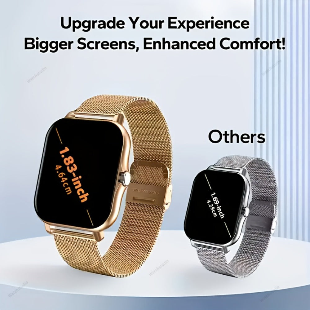 Smartwatch 1.83 Inch with Bluetooth 5.0 Calling, Navigation, Email, Camera and Music Controls