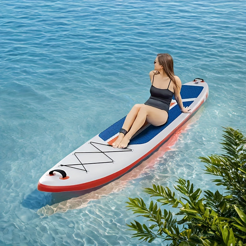 Ultralight Inflatable SUP Board Wide Stable Design Non-Slip EVA Deck Portable Quick-Dry All-Season Performance for All Skill Levels